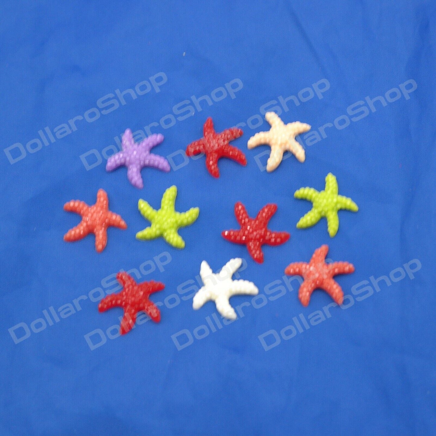 10 mini Stelle marine per Decorazione Acquario in Resina Pesci acqua Ornamento