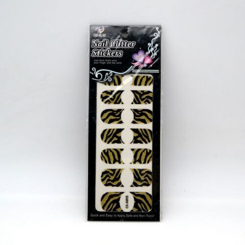 Kit stickers nail art ricostruzione unghie finte decorazione vari mani piedi