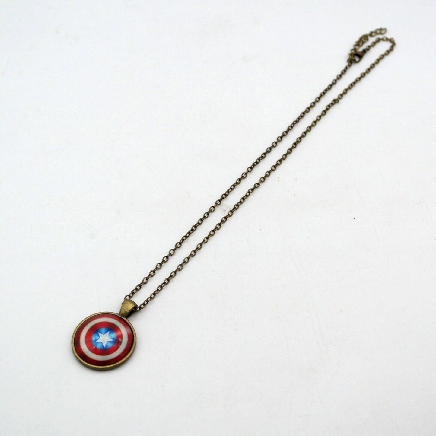 Collana con pendente Ciondolo Capitan America ragazzo uomo Captain America