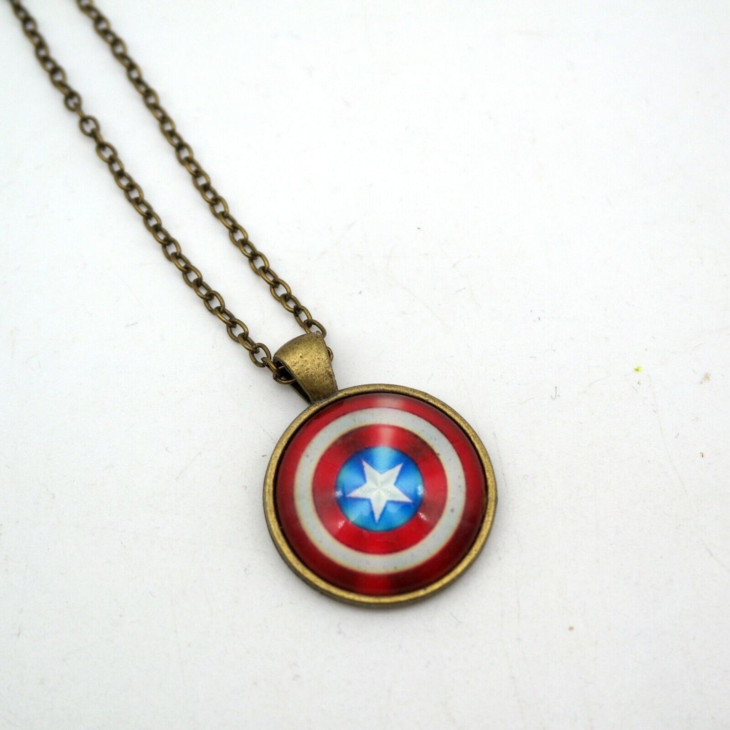 Collana con pendente Ciondolo Capitan America ragazzo uomo Captain America