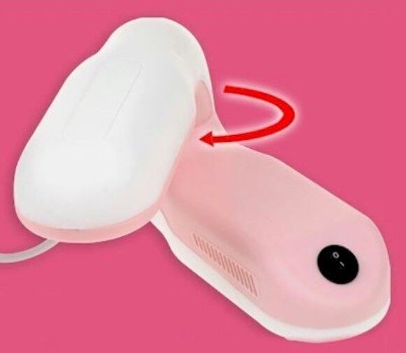 Lampada Fornetto UV 9 W Girevole per piedi piede Ricostruzione UNGHIE Nail Art