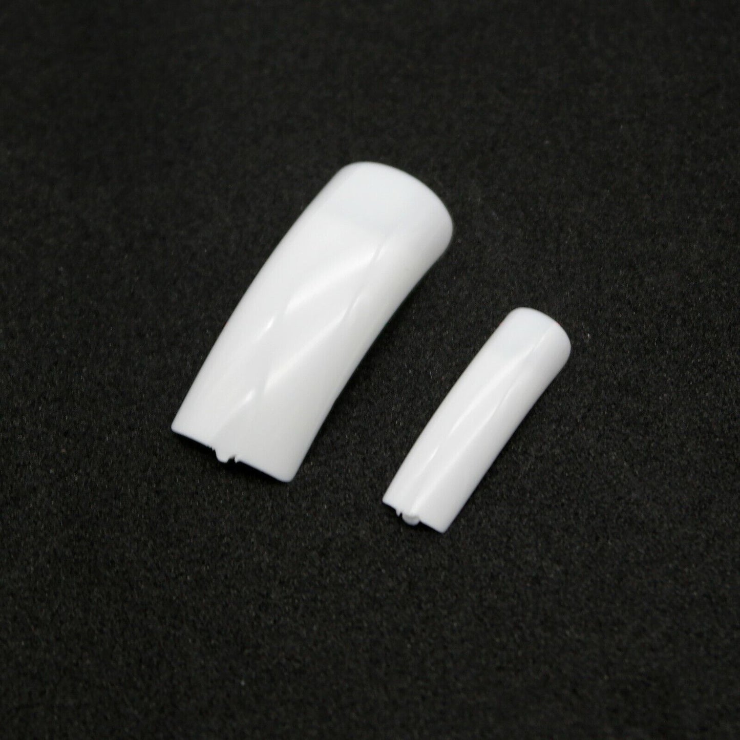 300 Tips Bianche con Scalino LARGO Nail Art Ricostruzione Unghie 0-9 TIP NAIL