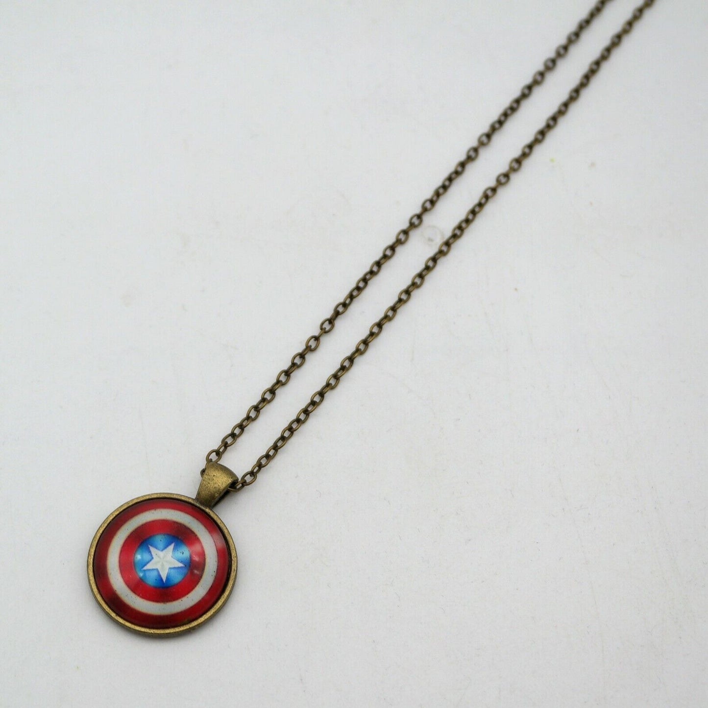 Collana con pendente Ciondolo Capitan America ragazzo uomo Captain America