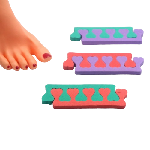 Kit separadita mani piedi manicure pedicure mono uso ricostruzione unghie nail