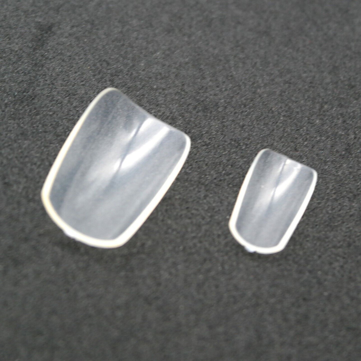 400 Tips Trasparenti senza Scalino Finte Nail Art Ricostruzione Unghie TIP NAIL