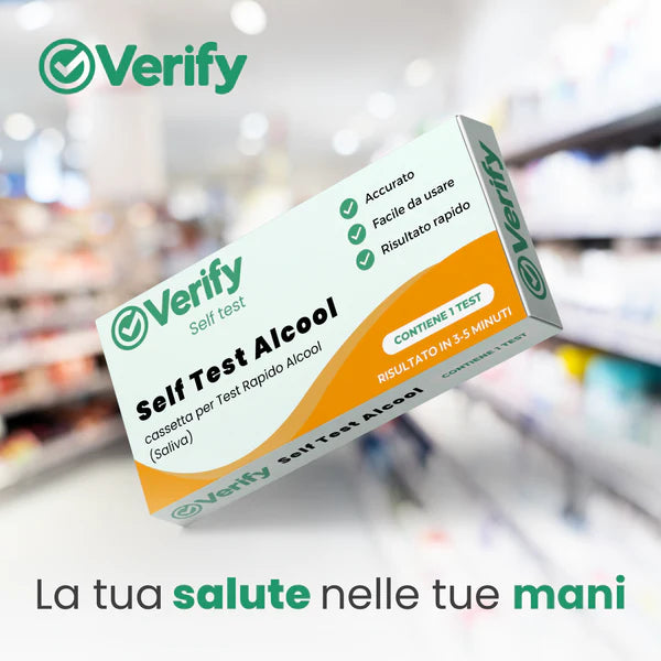 Alcool Test Salivare Rapido – Autotest Facile e Affidabile