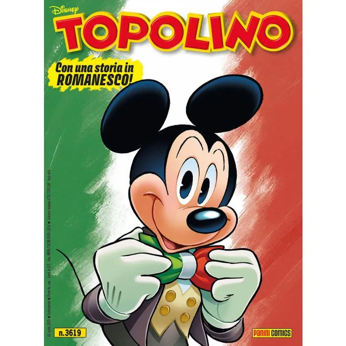 Fumetto di TOPOLINO in Dialetto n. 3619 - 4 nuove storie in Dialetto