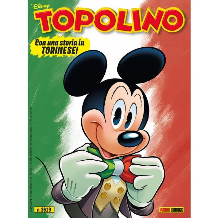 Fumetto di TOPOLINO in Dialetto n. 3619 - 4 nuove storie in Dialetto