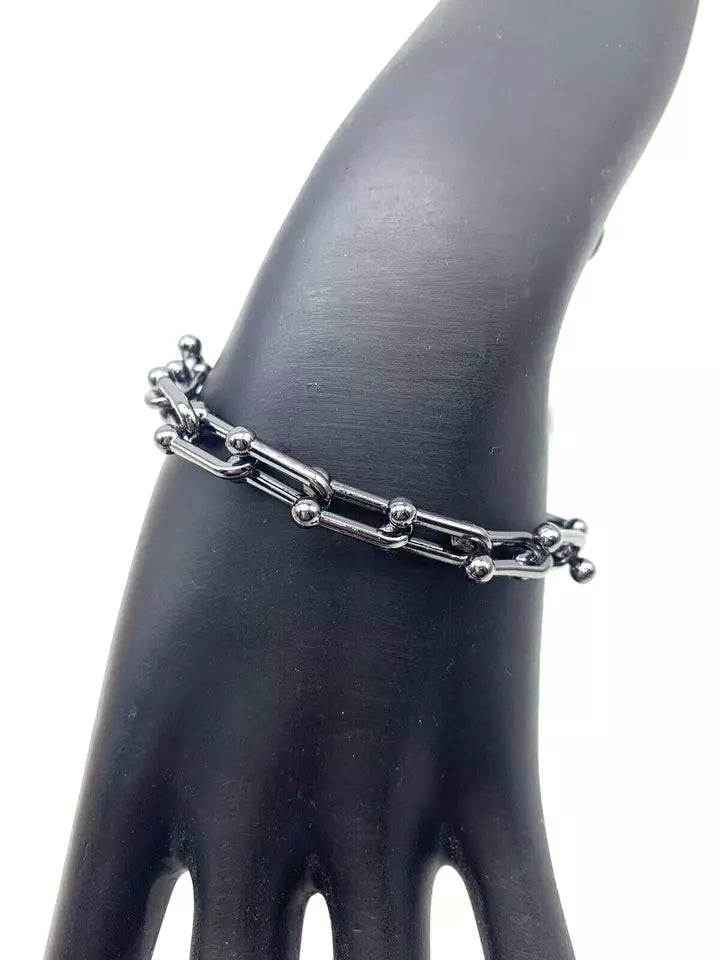 Bracciale da donna a Catena in provetta di Vetro regolabile