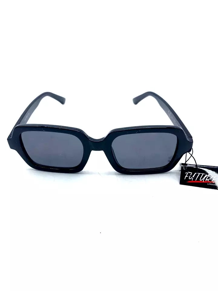 Occhiali da sole montatura donna uomo unisex per estate mare spiaggia lenti blu