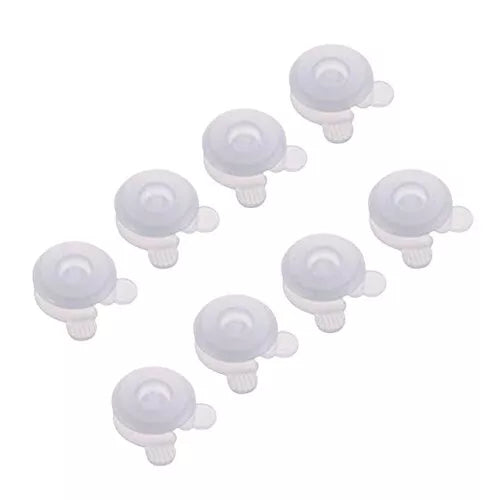 Set 8 Clip in plastica per Piumino Letto Matrimoniale Trapunta Piumone Coperta