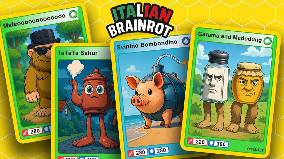 🎴 Svelate le prime 4 Secret Card della collezione Italian Brainrot Card