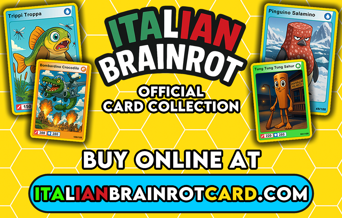 🎉 È arrivato l’ ITALIAN BRAINROT CARD GAME! 🎴