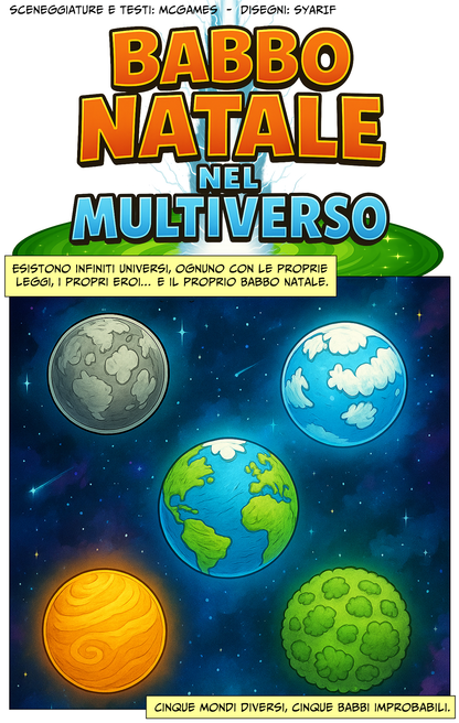 COMICS BOOK: Speciale Natale 2025 [Formato MAXI] 17x25cm