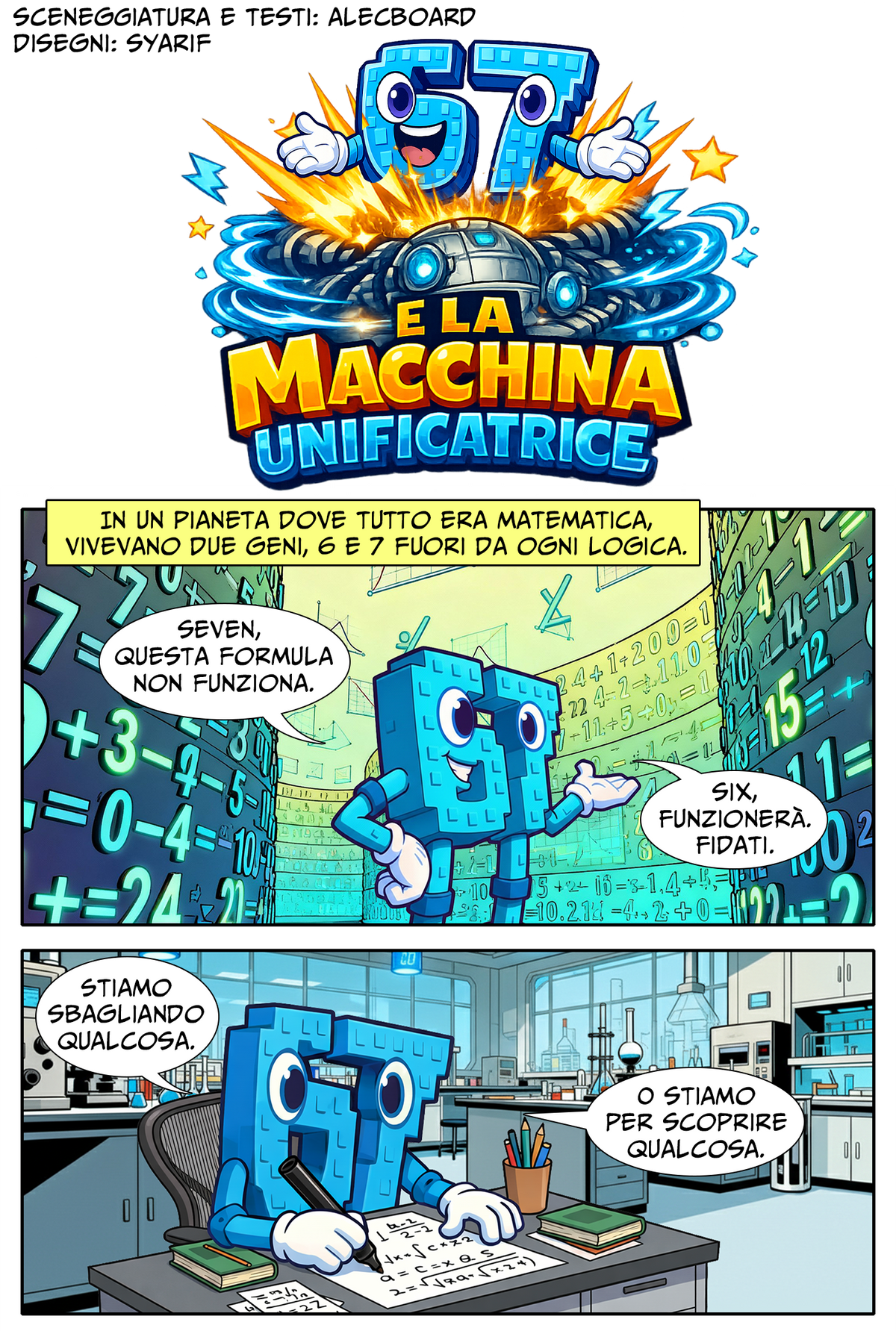 Speciale LE AVVENTURE DI "SIX SEVEN" Volume 1 - COMICS BOOK Speciale 67 [Formato MAXI]