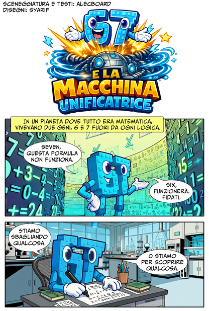 Speciale LE AVVENTURE DI "SIX SEVEN" Volume 1 - COMICS BOOK Speciale 67 [Formato MAXI]