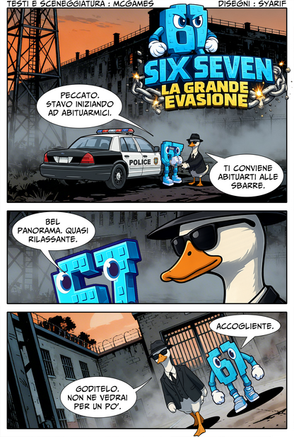 Speciale LE AVVENTURE DI "SIX SEVEN" Volume 1 - COMICS BOOK Speciale 67 [Formato MAXI]