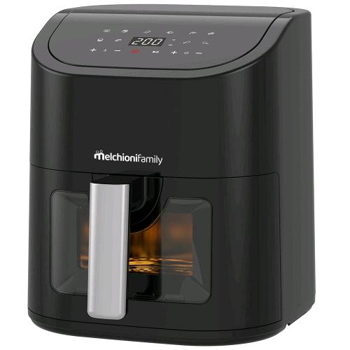 MELCHIONI MARIANNA FRIGGITRICE AD ARIA 1.700 W 5.2 LT CON DISPLAY DIGITALE TOUCH SCREEN NERO