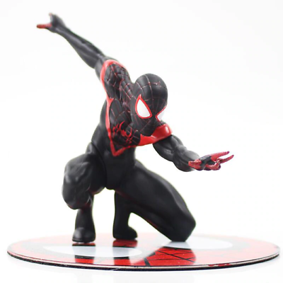 Statua Action figure Spiderman MILES MORALES 11 cm Collezione Spider man in Box