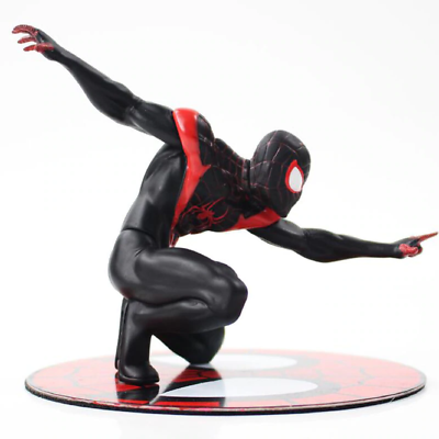 Statua Action figure Spiderman MILES MORALES 11 cm Collezione Spider man in Box