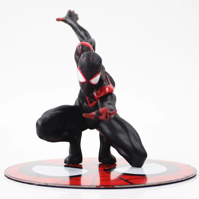 Statua Action figure Spiderman MILES MORALES 11 cm Collezione Spider man in Box