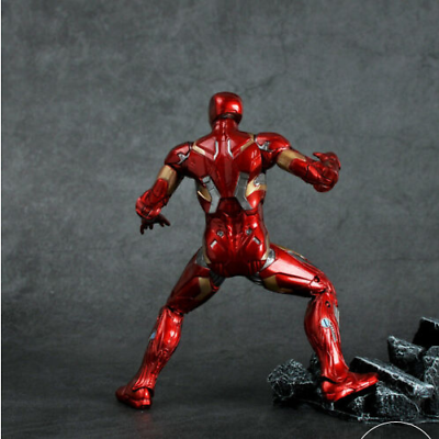 Statua Action figure Ironman con box Avengers CivilWar 18 cm Civil War Iron man