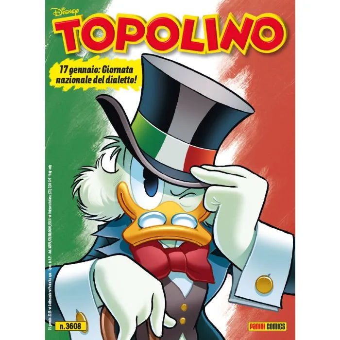 🟢 Fumetto di TOPOLINO Variant in Dialetto n. 3608 ( Scegli il tuo... )