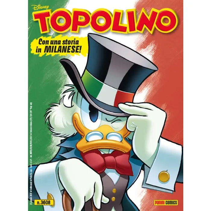 🟢 Fumetto di TOPOLINO Variant in Dialetto n. 3608 ( Scegli il tuo... )