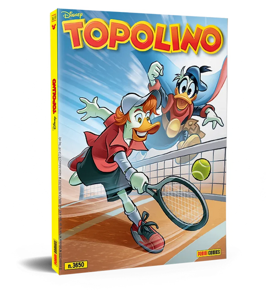 Topolino libretto 3650 Copertina Speciale Cover dedicata a Jannik Sinner Edicola