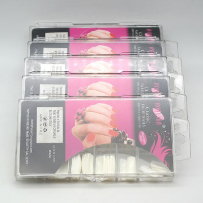 Kit Ricostruzione unghie finte nails nail art tips 100 200 300 400 500 estetista