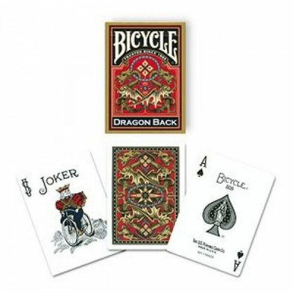 Un Mazzo di Carte da gioco BICYCLE - DRAGON BACK - Poker Magia Illusionismo