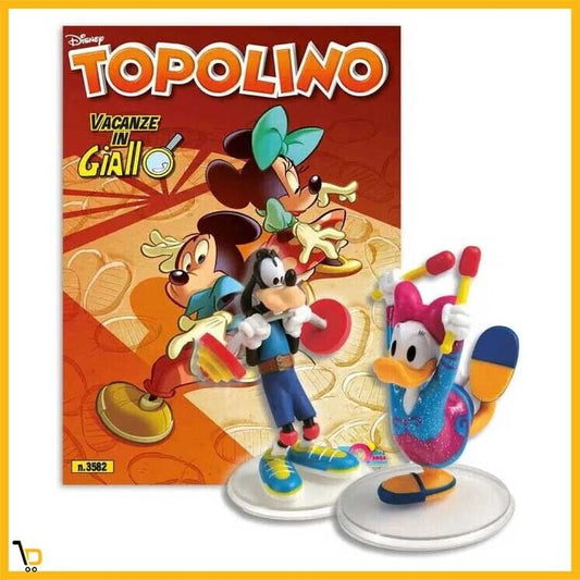 Uscita 1 2 3 Collezione Speciale di Topolino Sport Statua Paperino Minnie Pippo