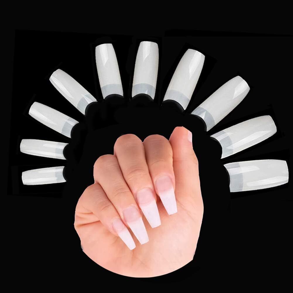 Kit Ricostruzione unghie finte nails nail art tips 100 200 300 400 500 estetista