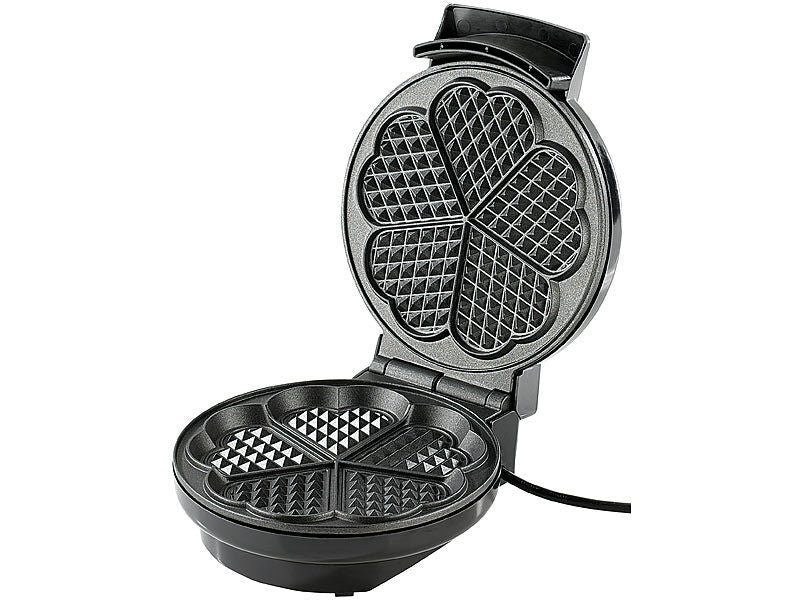 Macchina a piastra Waffle Wafer Waffel per 5 cialde belghe a scacchiera 1000w