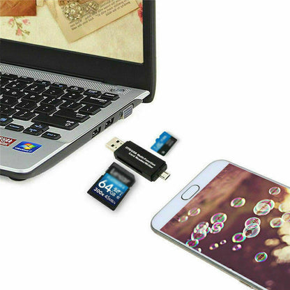 Lettore di Schede memoria USB per Notebook PC micro SD SDHC SDXC TF MMC Card