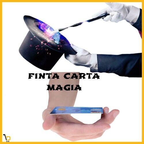 Gioco di MAGIA Carta di Credito che Flotta Illusionismo Giochi e prestigio