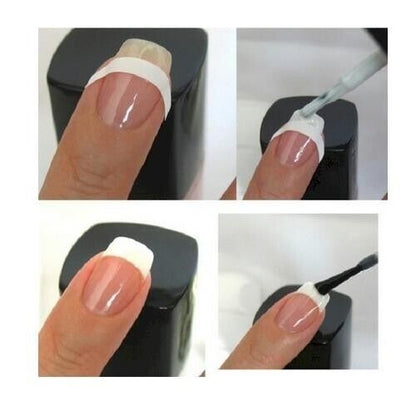 1000 Adesivo Guida per French manicure ricostruzione unghie nail art estetista