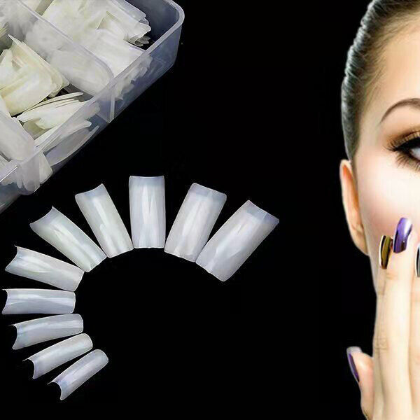 Kit Ricostruzione unghie finte nails nail art tips 100 200 300 400 500 estetista