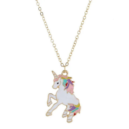 Collana Donna catena unicorno ragazza collanina