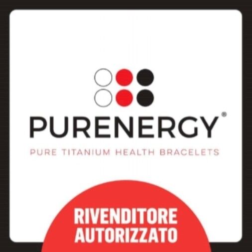 Bracciale 100% in Titanio PURENERGY Terapeutico con QR Code Salvavita App IceKey