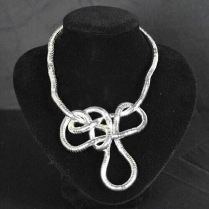 Collana Flessibile Modellabile SNAKE DONNA KEOSS lunga  silver 90cm