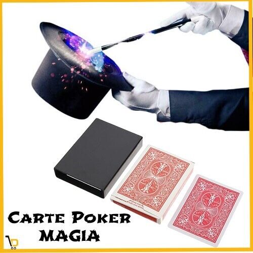 Gioco di MAGIA Vanishing Card Poker Trucco Illusionismo Giochi e Prestigio