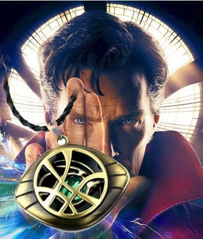 Collana con pendente Ciondolo Dr. Doctor Strange Occhio Cosplay Marvel Film UOMO