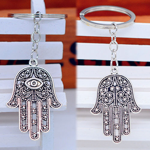 Portachiavi Mano di Fatima Hamsa Portachiave porta chiavi Idea Regalo Malocchio