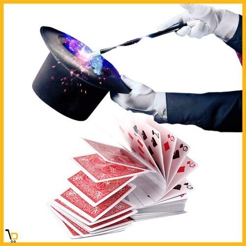 Mazzo di Carte per Gioco MAGIA per trucco Illusionismo Giochi e prestigio Poker