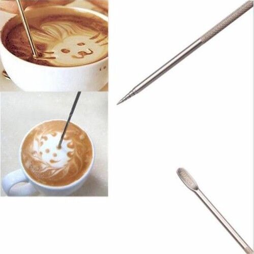 ART PEN per BAR Barista Disegnare decorazione Cappuccino Latte Coffee BARMAN