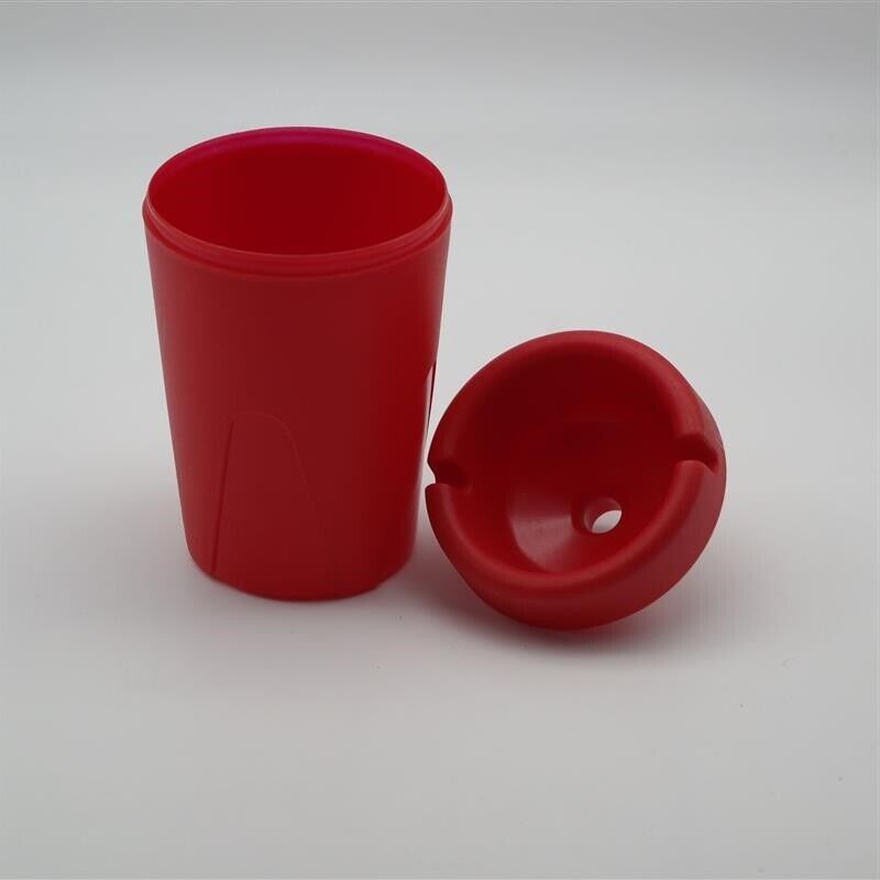 Posacenere Mangia FUMO Sigaretta no odore posa cenere plastica rosso