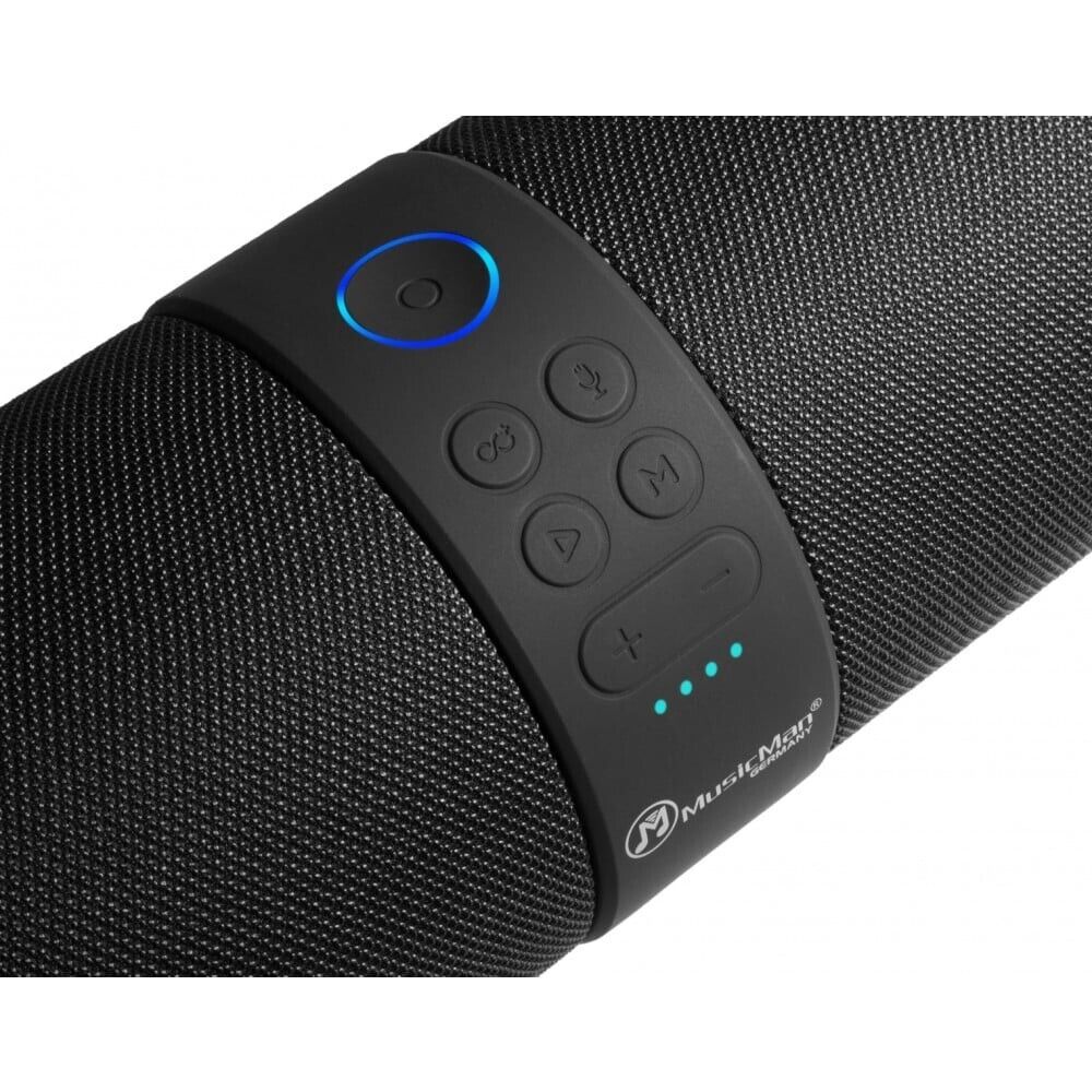 Cassa bluetooth altoparlante luce led musica vivavoce stereo