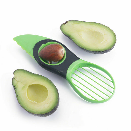 Cutter 3in1 per Avocado Affettatrice Divide Taglia affetta Snocciola Nocciolo