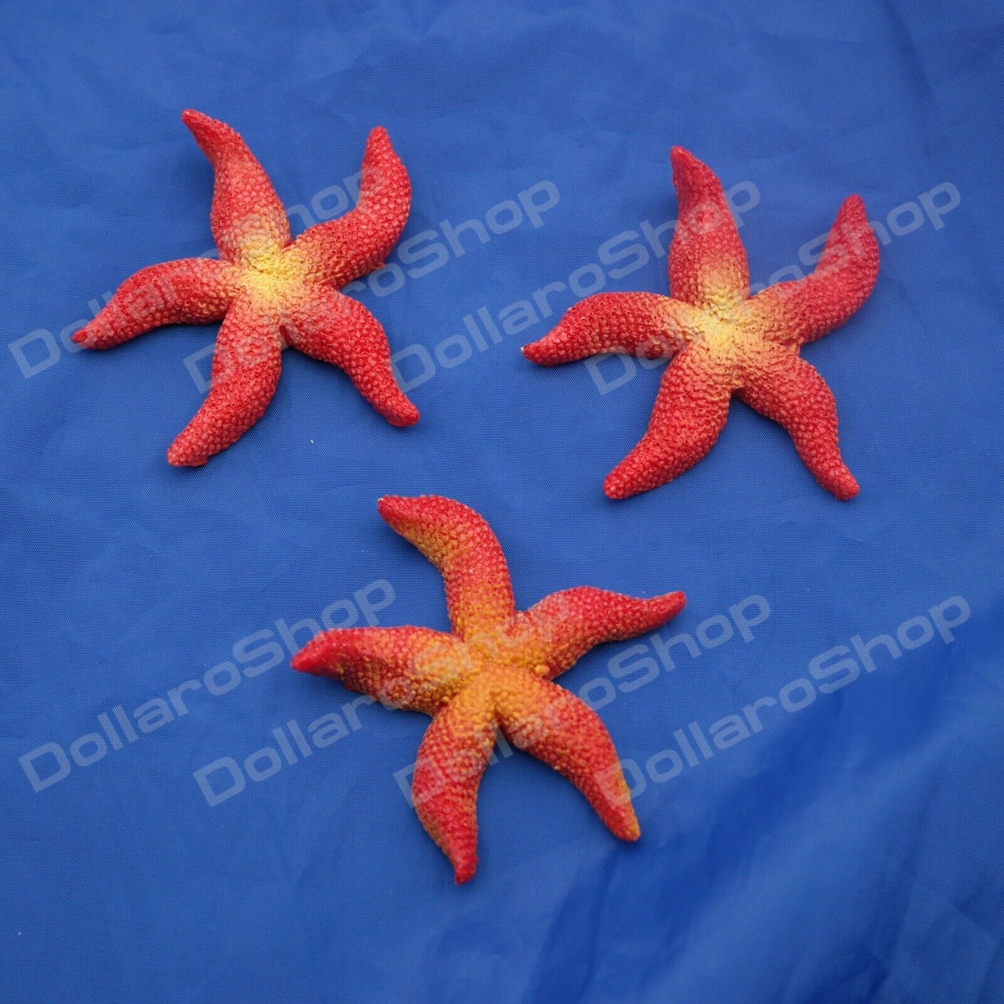 3X Marina Artificiale in resina per decorazioni Acquario Corallo finto 7x7 CM